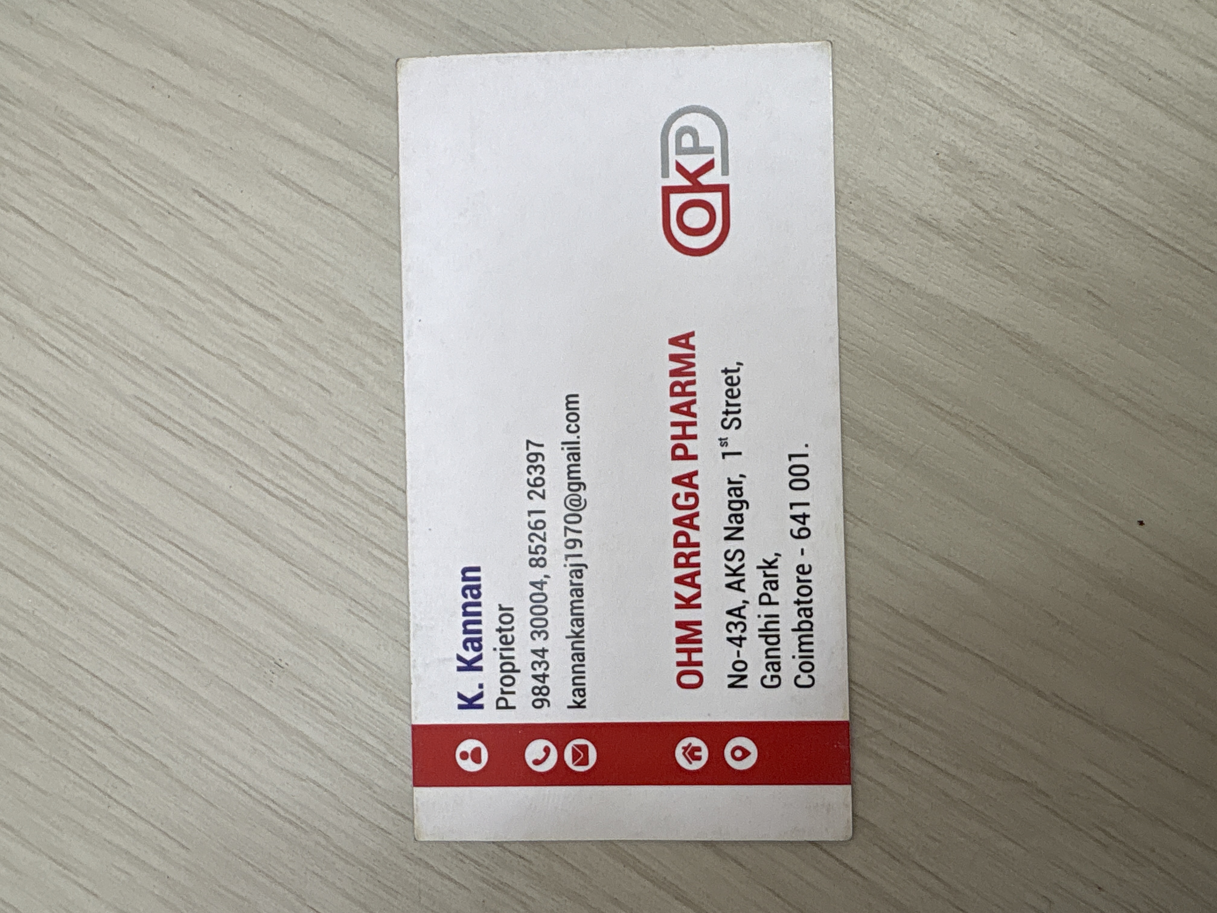 Ohm Karpaga pharma